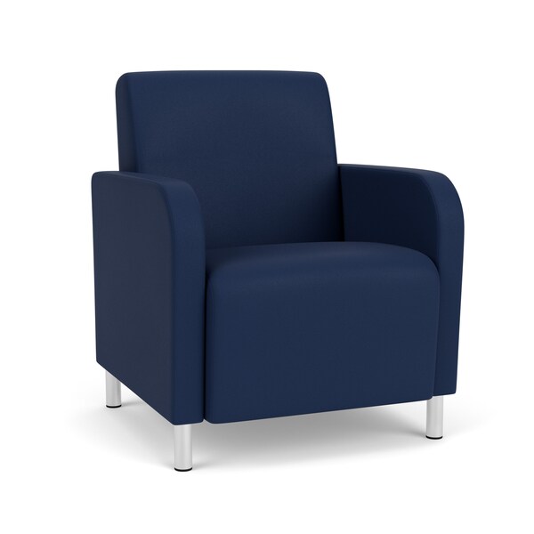 Lesro Siena Lounge Reception Guest Chair, 27 in W 29.5 in L 32.5 in H SN1101 - main